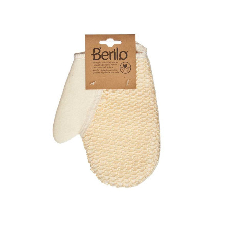 Spugna da Bagno Berilo B7083-10 Bianco Beige (24 Unità)