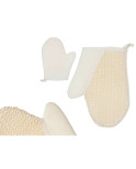 Spugna da Bagno Berilo B7083-10 Bianco Beige (24 Unità)