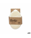 Spugna per il Corpo Berilo B7083-8 Bianco Beige 11 x 15 x 5 cm (24 Unità)