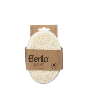 Spugna per il Corpo Berilo B7083-8 Bianco Beige 11 x 15 x 5 cm (24 Unità)
