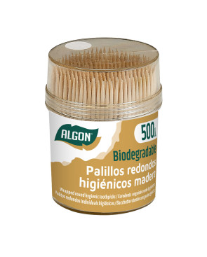 Stuzzicadenti Algon Set 500 Pezzi (24 Unità)