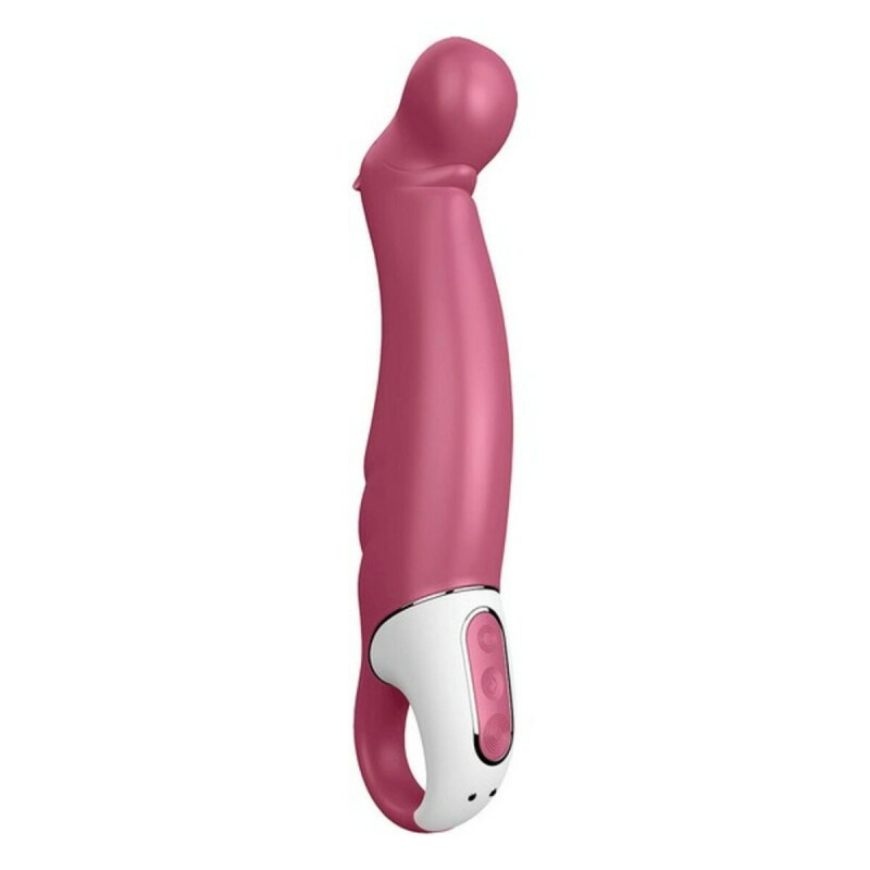 Vibratore per il Punto-G Satisfyer Vibes Petting Hippo Rosso