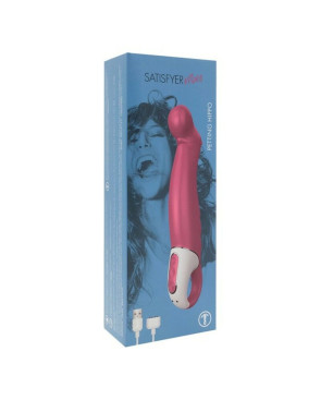 Vibratore per il Punto-G Satisfyer Vibes Petting Hippo Rosso