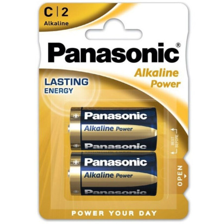 PANASONIC - BATTERIA BRONZO C LR14 2 UNITÀ