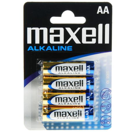 MAXELL - BATTERIA AA LR6 BLISTER*4 EU