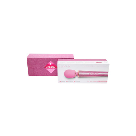 Vibratore Le Wand All That Glimmers Set Rosa