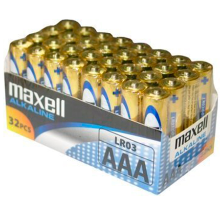 MAXELL - PACCO BATTERIA AAA LR03*32 UDS