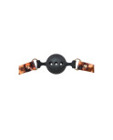 Solid Ball Gag Sportsheets Amber