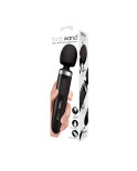 Massaggiatore Aqua Mini Wand Ricaricabile Nero Bodywand Multi Function Wands Nero