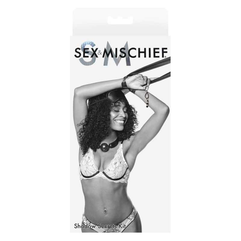 Kit Piacere Grande Sportsheets Sex & Mischief Shadow Secrets 3 Pezzi