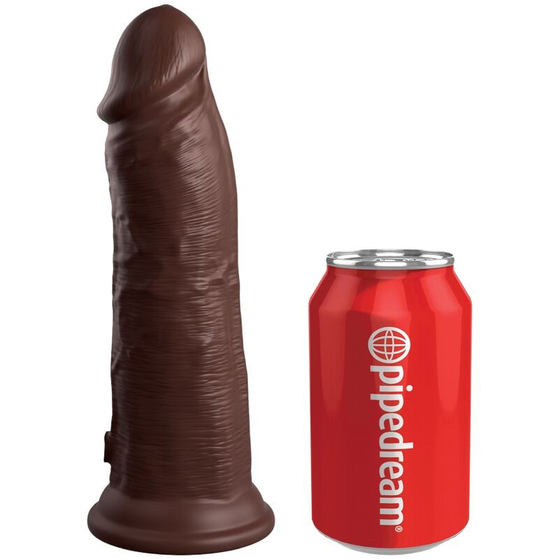 KING COCK - ELITE DILDO REALISTICO IN SILICONE 20.3 CM MARRONE KING COCK - ELITE DILDO REALISTICO IN SILICONE 20.3 CM MARRONE