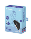 Succhia Clitoride Love Triangle Air Pulse Satisfyer Love triangle Nero