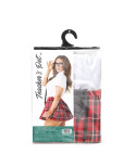 Costume Erotico Teacher’s Pet School Girl Rosso Taglia unica