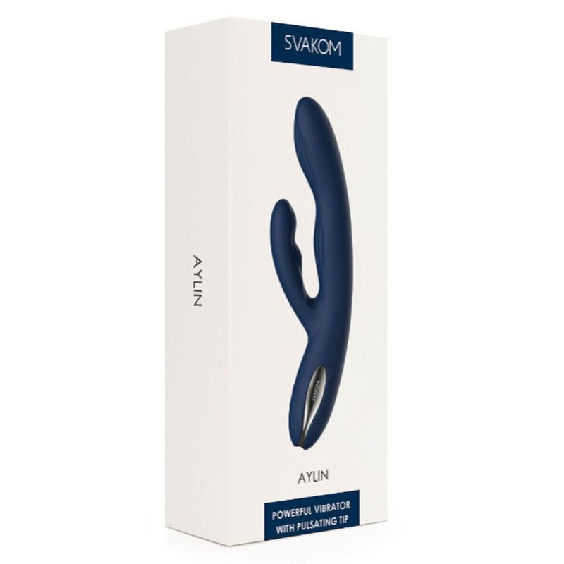 Vibratore Svakom Blu scuro