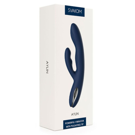 Vibratore Svakom Blu scuro