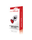 Plug Anale Whipsmart Heartbreaker Argentato