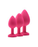 Plug Anale Dream Toys Flirts Rosa 3 Pezzi