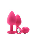 Plug Anale Dream Toys Flirts Rosa 3 Pezzi