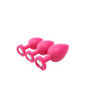 Plug Anale Dream Toys Flirts Rosa 3 Pezzi