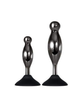 Plug Anale Evolved Grigio 2 Pezzi
