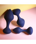 Plug Anale Playboy Playboy Azzurro (8,9 cm)