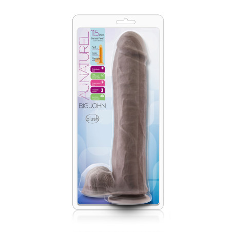 Dildo Realistico Blush Au Naturel TPE Ø 6 cm (23,5 cm)