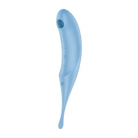 Succhia Clitoride Satisfyer Twirling Pro Azzurro