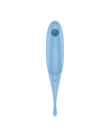 Succhia Clitoride Satisfyer Twirling Pro Azzurro