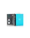 Plug anale con telecomando B-Vibe NOVICE Nero