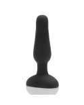 Plug anale con telecomando B-Vibe NOVICE Nero