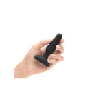 Plug anale con telecomando B-Vibe NOVICE Nero