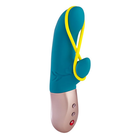 Vibratore Doppia Stimolazione Fun Factory Amorino Azzurro