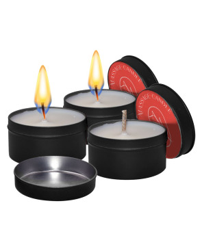 Pacco Misto di Candele con Olio Per Massaggio 3 pz Dream Toys 30 g
