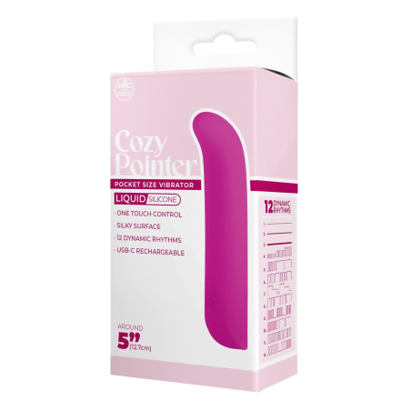 Vibratore per il Punto-G NMC Rosso 12,7 cm