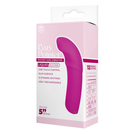 Vibratore per il Punto-G NMC Rosso 12,7 cm
