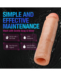 Cover per pene Blush Performance Plus Carne Ø 3,8 cm 21,6 cm