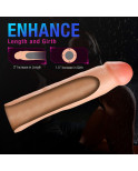 Cover per pene Blush Performance Plus Carne Ø 3,8 cm 21,6 cm