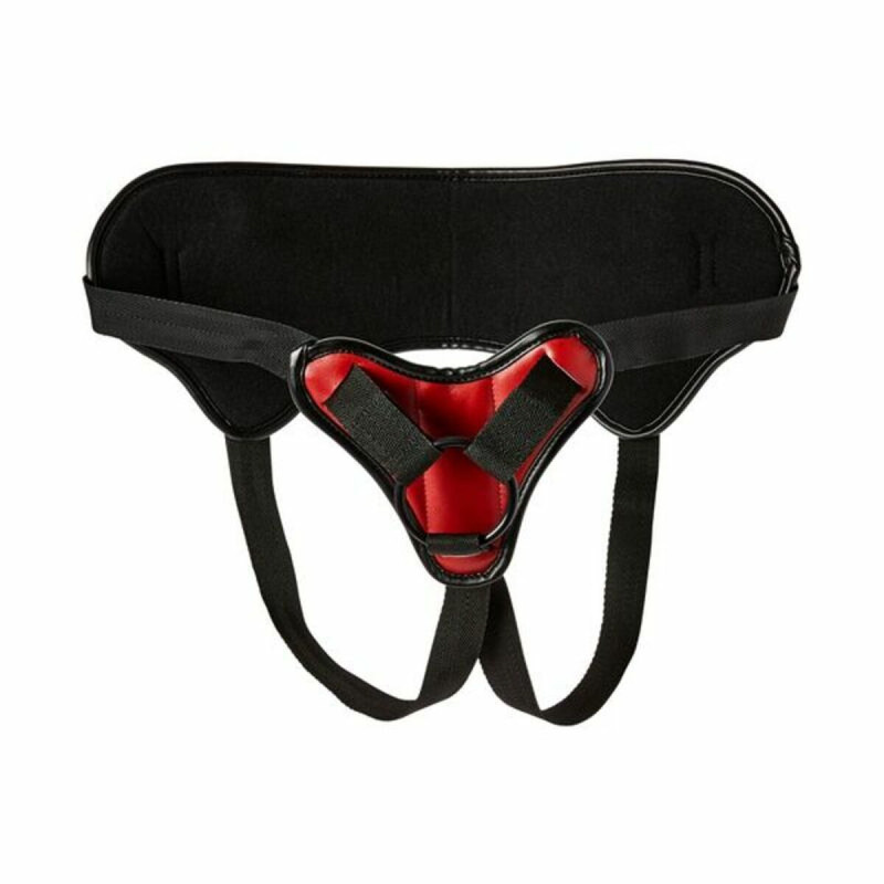 Cinghia New Comers Sportsheets Nero/Rosso 100 % Poliuretano