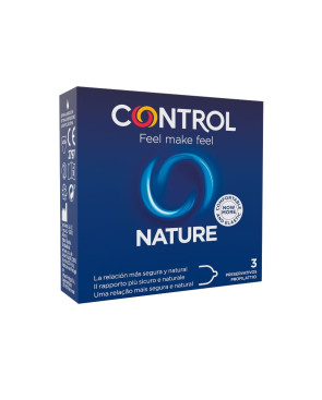 CONTROL - PRESERVATIVI ADAPTA NATURE 3 UNITÀ