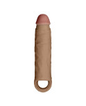 Cover per pene Shaft Model F Marrone Ø 4,8 cm