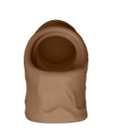 Cover per pene Shaft Model F Marrone Ø 4,8 cm