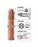 Cover per pene Pipedream Fantasy X-Tensions Carne