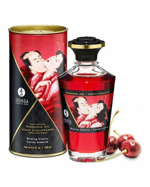 Olio per Massaggio Erotico Shunga Ciliegia (100 ml)