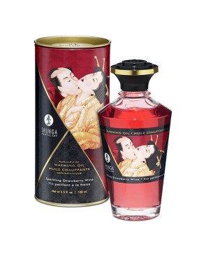 Olio alla Fragola Hot Shunga (100 ml)