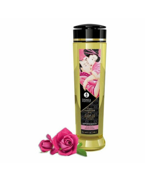 Olio per Massaggio Erotico Shunga Aphrodisia Rose (240 ml)
