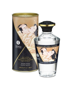 Olio Effetto Calore Vaniglia Shunga 100 ml