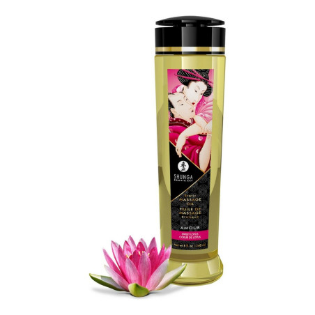 Olio per Massaggio Loto Organica Amour Shunga (240 ml)