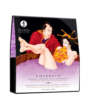 Gel da Bagno Lovebath Sensual Lotus Lovebath Shunga 9068024 Loto Organica 650 g