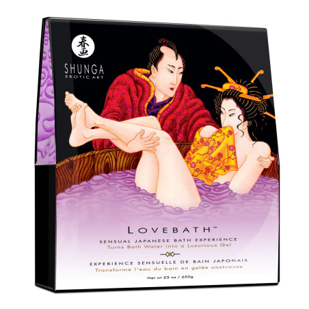 Gel da Bagno Lovebath Sensual Lotus Lovebath Shunga 9068024 Loto Organica 650 g