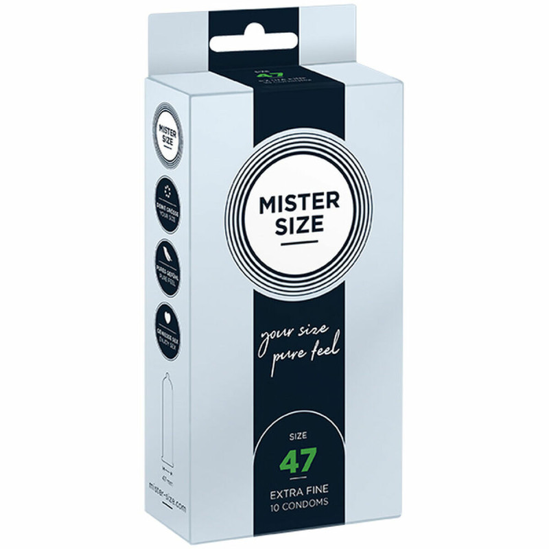 Preservativi Mister Size 04136400000 Extra sottili (47 mm)